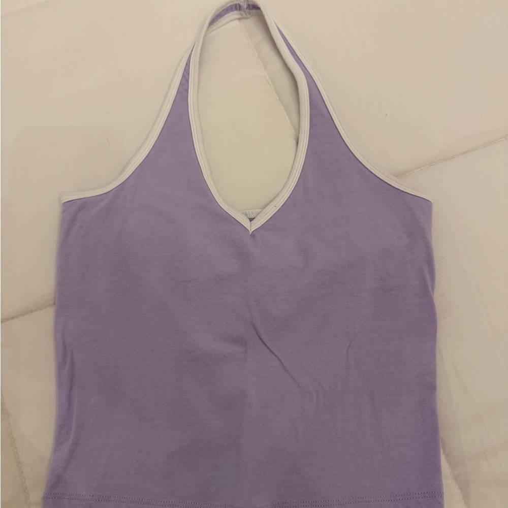 Hollister Lavender Halter Top - Size Medium